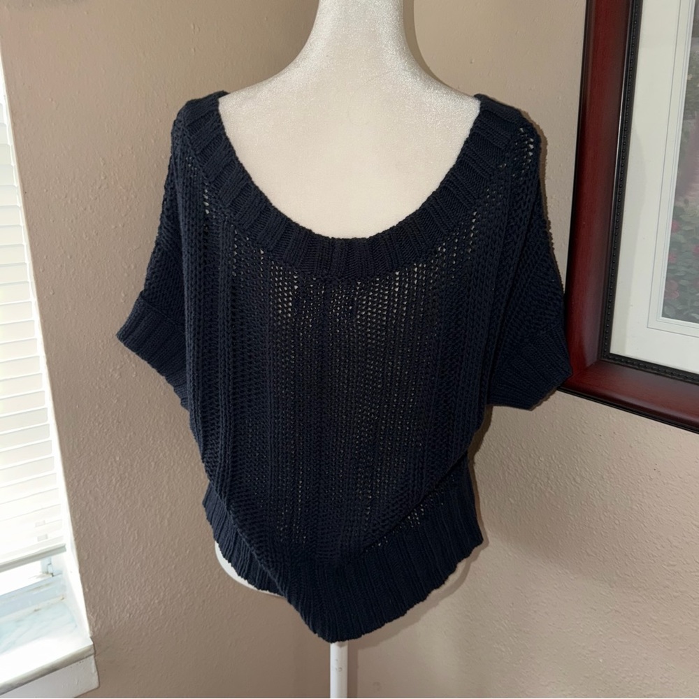 Vintage Y2K Hollister 2000s Knit Off Shoulder Sweater - Picture 4 of 5